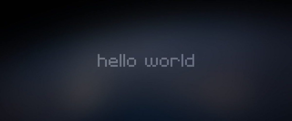 Hello World – Banniere