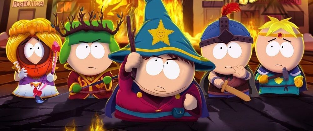 South Park : le Bâton de la Vérité South Park, le baton de la verite – Banniere
