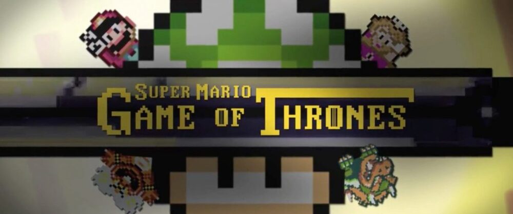 Game of Thrones version Super Mario Game of Mario – Banniere