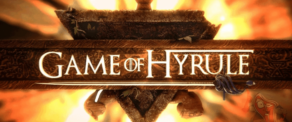 Quand Zelda rencontre Game of Thrones Game of Zelda – Banniere