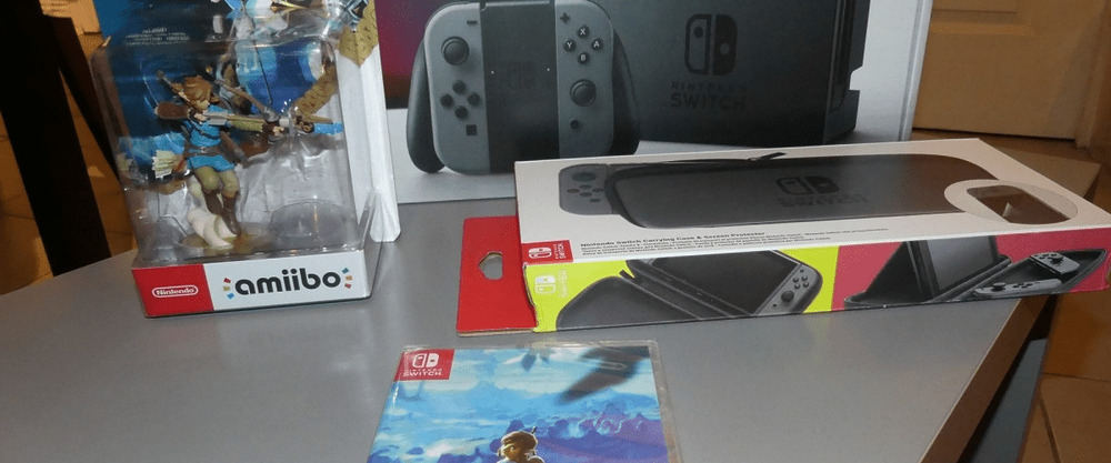 Arrivage Nintendo Switch – Banniere