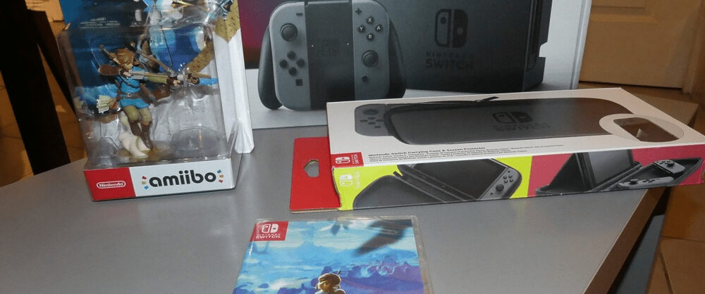 Arrivage Nintendo Switch – Banniere