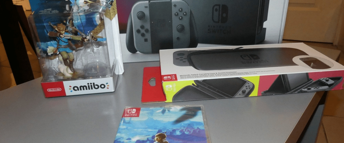 Arrivage Nintendo Switch - Banniere