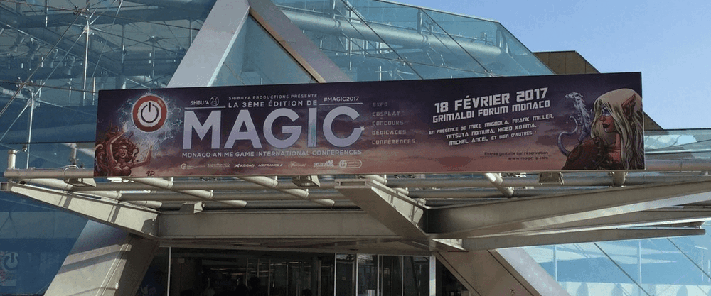 Petit retour sur le Magic 2017 Magic Monaco 2017 Forum Grimaldi – Banniere