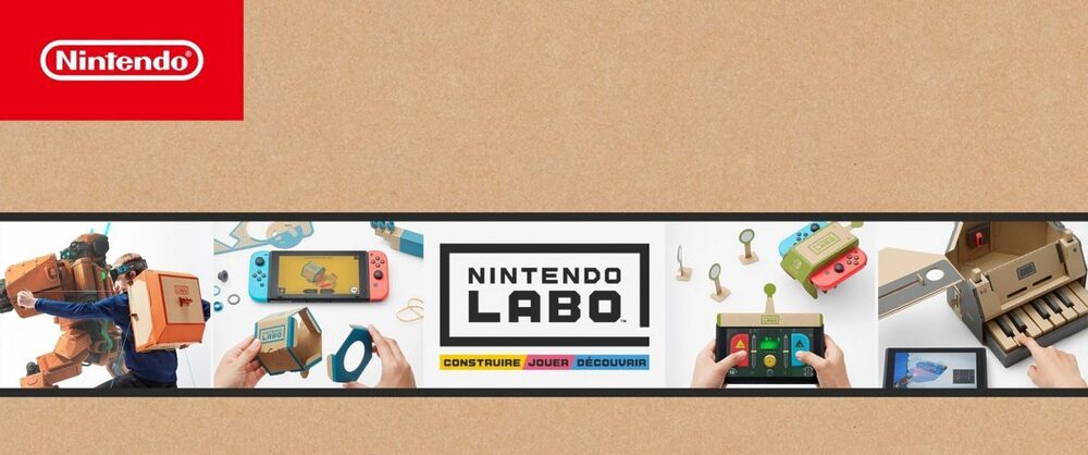 Nintendo Labo : prochain carton de la Switch ? Nintendo Labo – Banniere