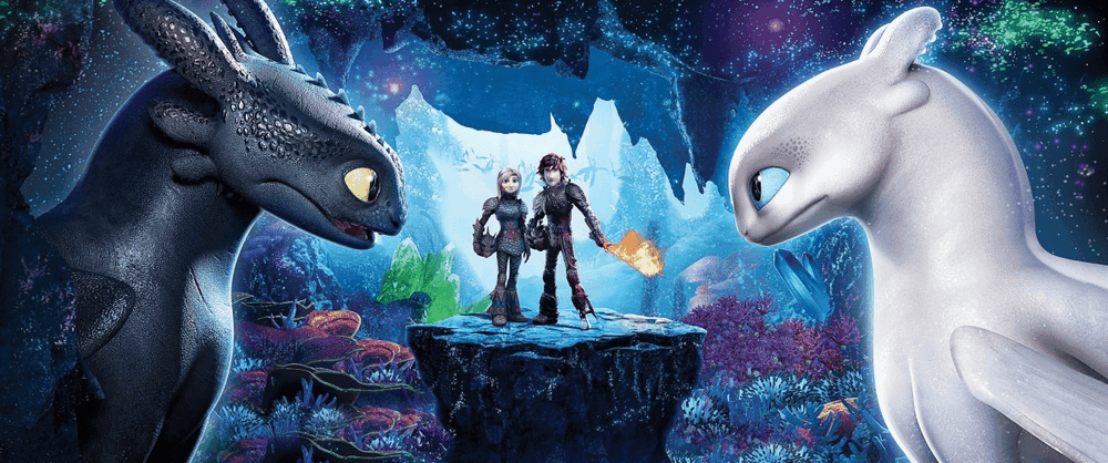 Dragons 3 : Le monde cache – Banniere