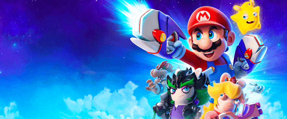 Mario + The Lapins Crétins : Sparks of Hope – Bannière