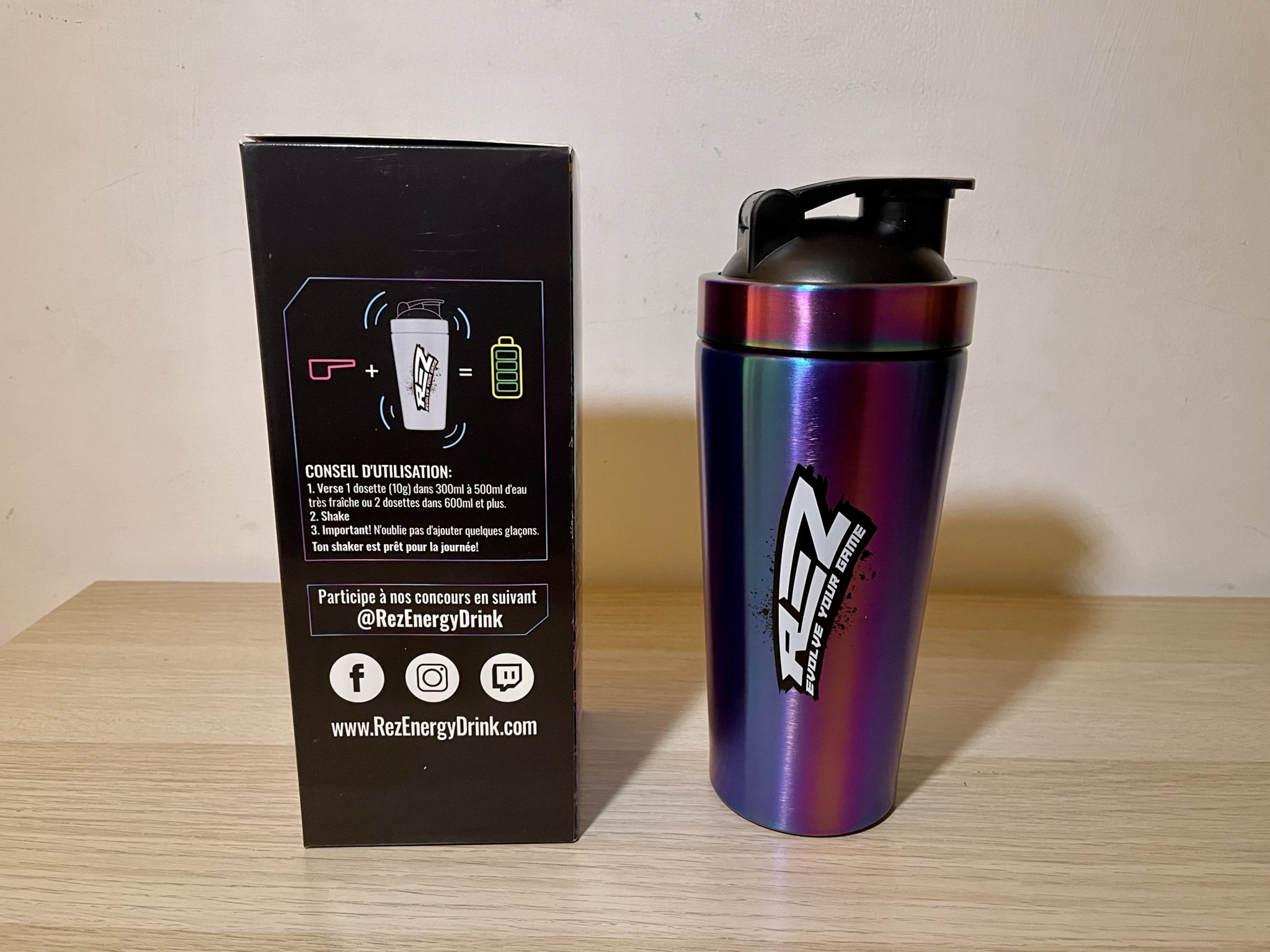 Rez Energy Drink - Shaker XL