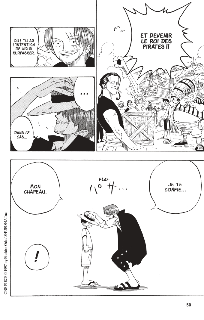 Manga One Piece - Chapeau de paille