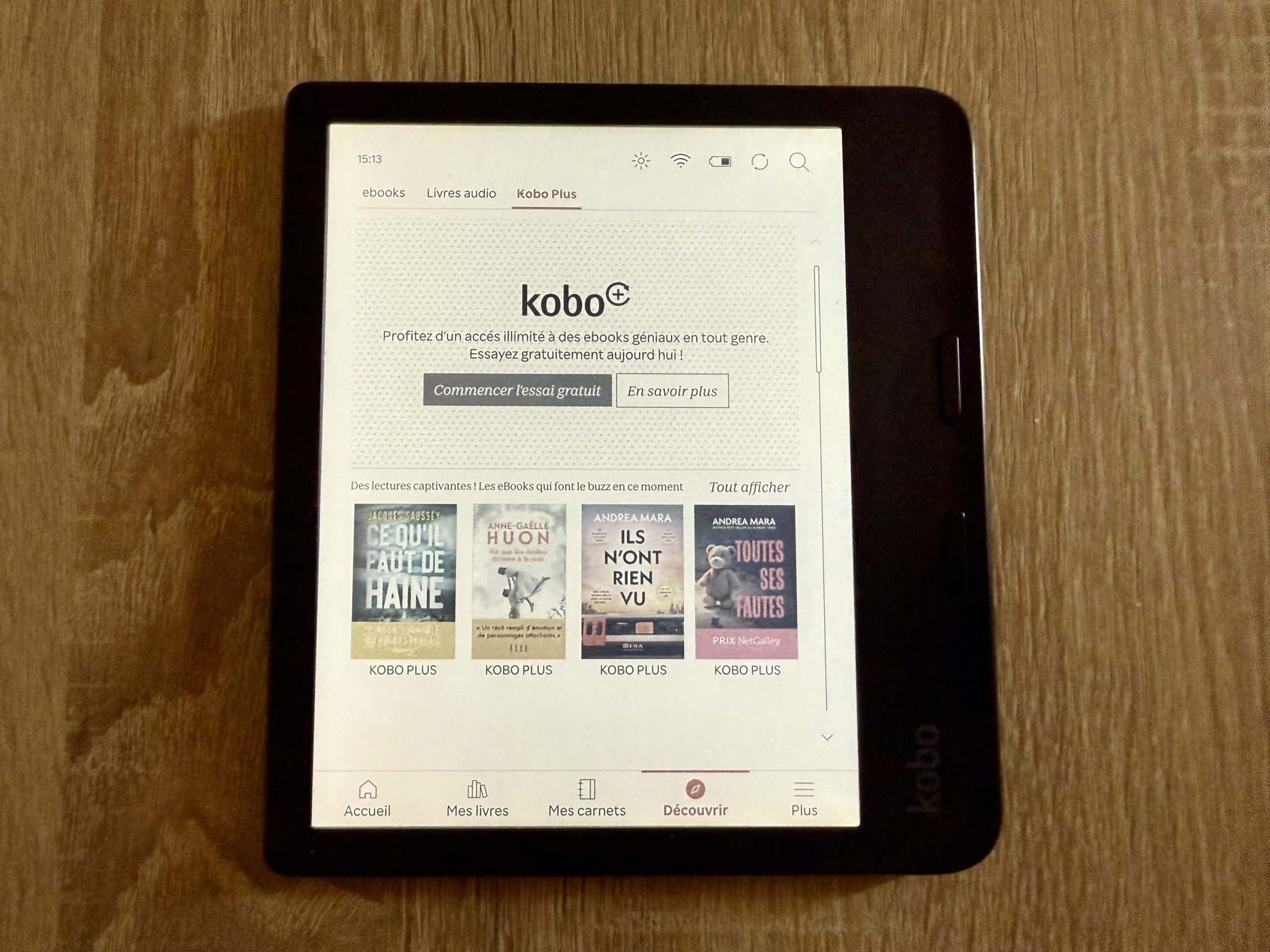 Kobo Libra Colour - Boutique Kobo Plus