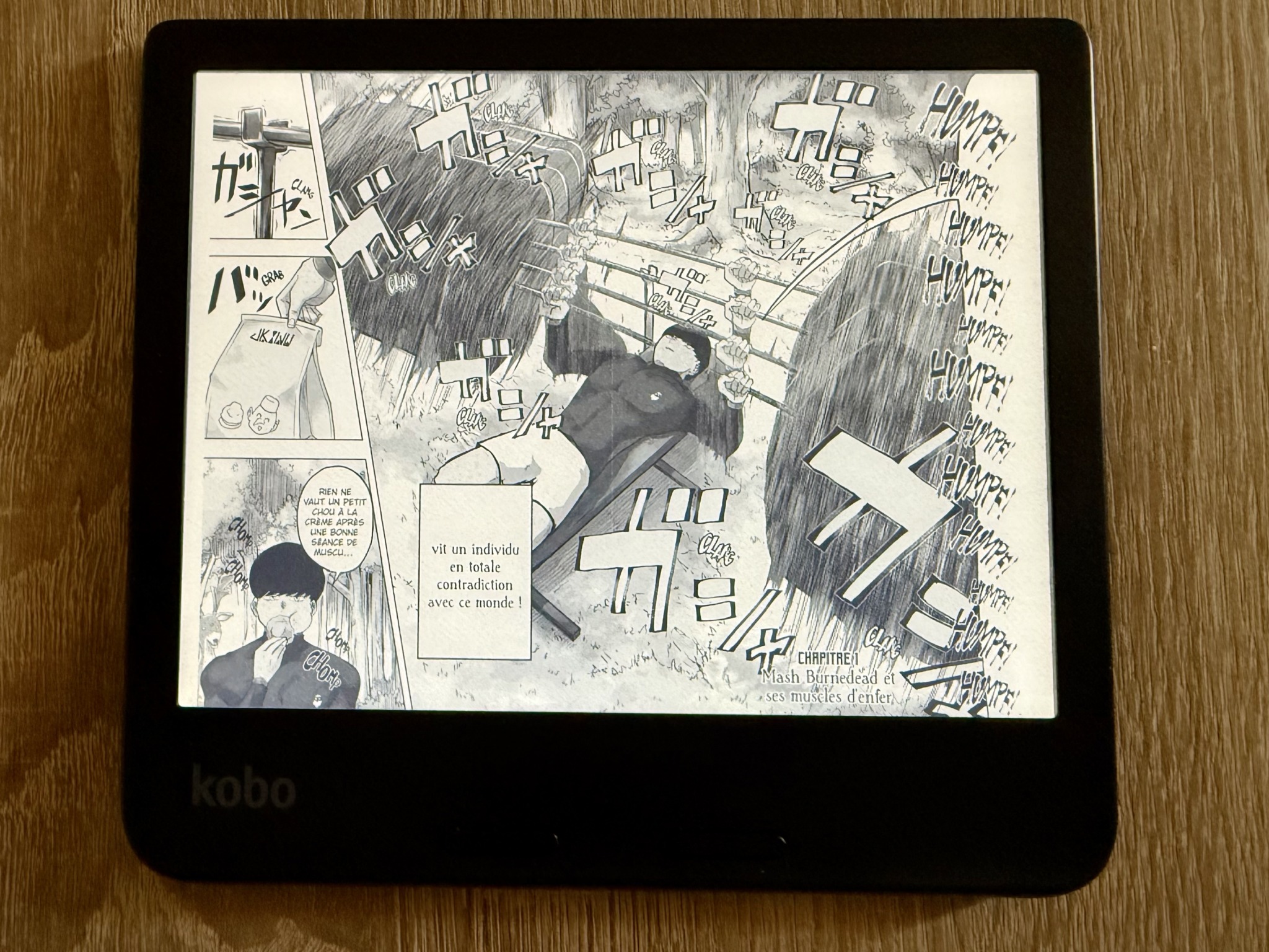 Kobo Libra Colour - Page double manga
