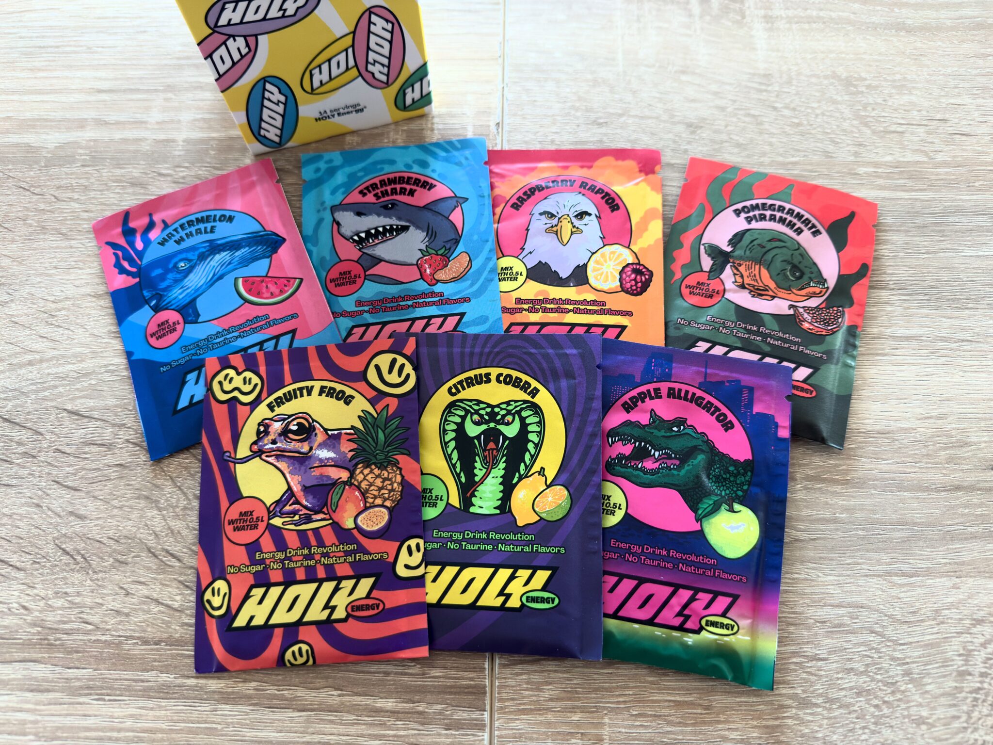 HOLY - Goûts Energy